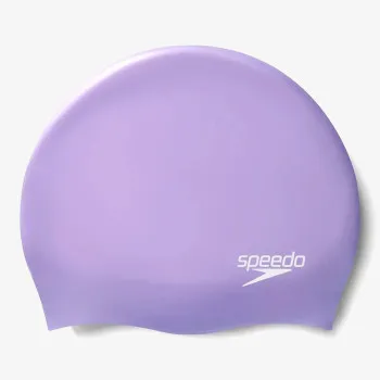 SPEEDO Plain Moulded Silicone Cap 