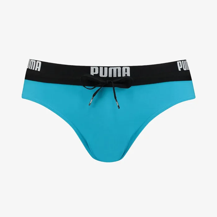 PUMA SWIM MEN LOGO SWIM BRIEF 1P AQUA 