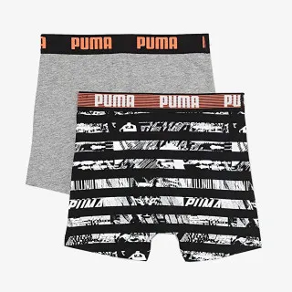 PUMA PUMA KIDS COLLAGE STRIPE AOP BOXER 2P AR