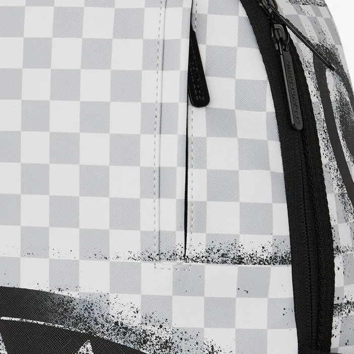 SPRAYGROUND RED STENCIL SHARK BACKPACK 