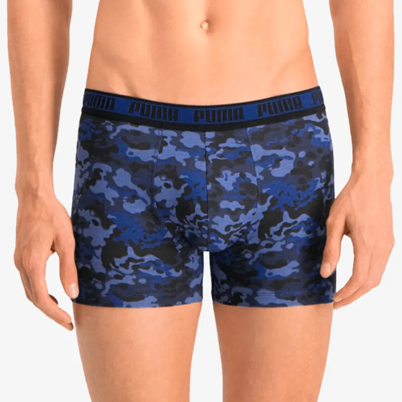 PUMA PUMA MEN CAMO BOXER 2P BLUE GREY MELAN