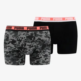 PUMA PUMA MEN CAMO BOXER 2P BLACK GREY MELA