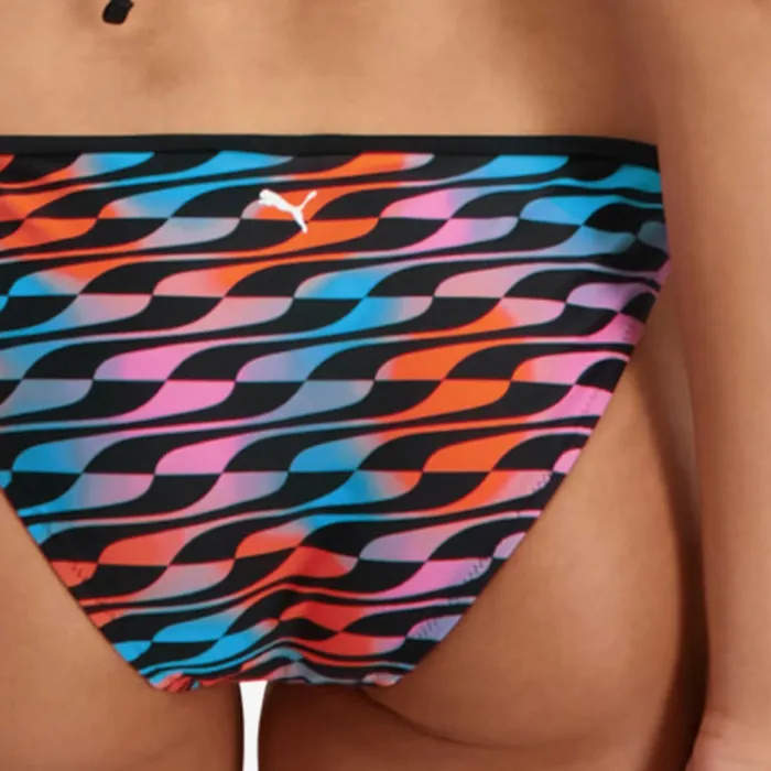 PUMA SWIM WOMEN FORMSTRIP SIDE TIE BRIEF 