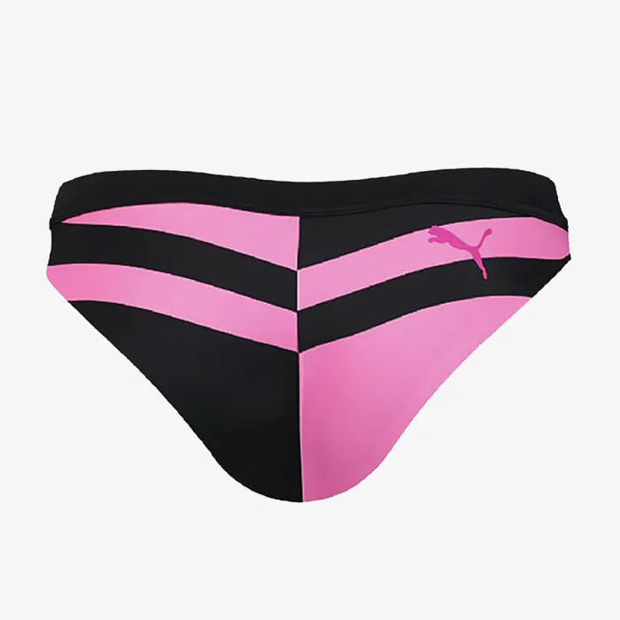 PUMA SWIM WOMEN HERITAGE STRIPE BRAZILIAN 