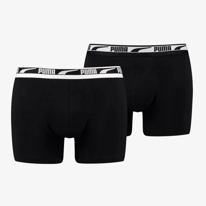 PUMA MEN MULTI LOGO BOXER 2P 