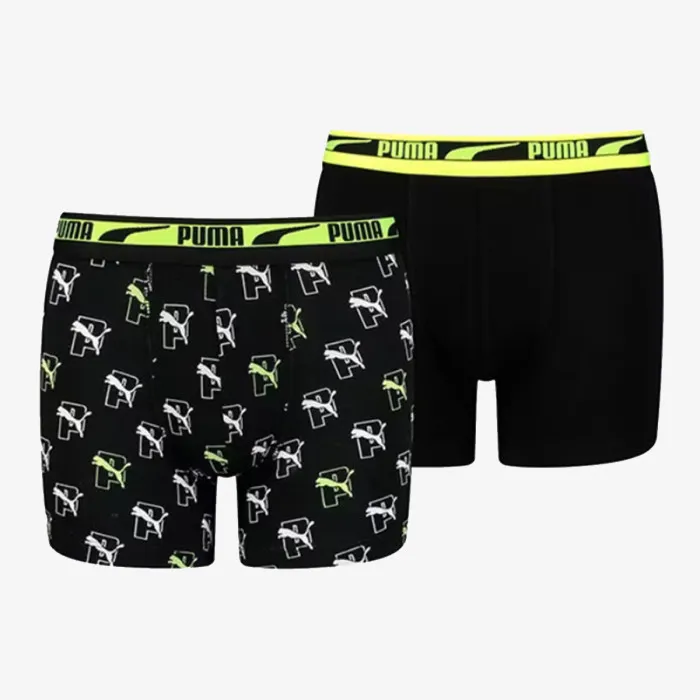 PUMA BOYS LOGO BOXER 2P 