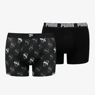 PUMA MEN CAT AOP BOXER 2P