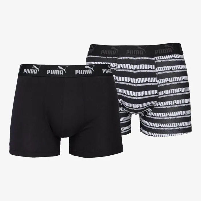 PUMA PUMA ELEMENTS MEN STRIPED BOXERS 2P 