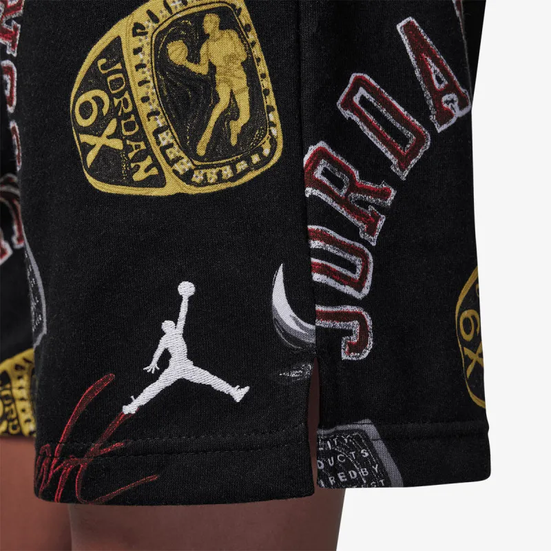 Nike JDB MJ ESSENTIALS FT AOP SHORT