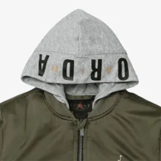 JORDAN JDN BIG LOGO HOODED BOMBER