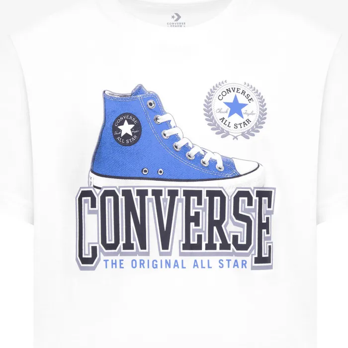 CONVERSE CNVB SCRIPT SNEAKER GFX SS TEE 
