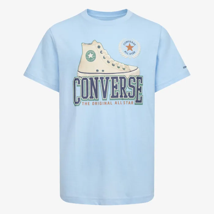CONVERSE CNVB SCRIPT SNEAKER GFX SS TEE 