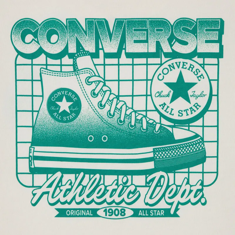 CONVERSE CNVB FRONTBACK RETRO SNKR TEE 