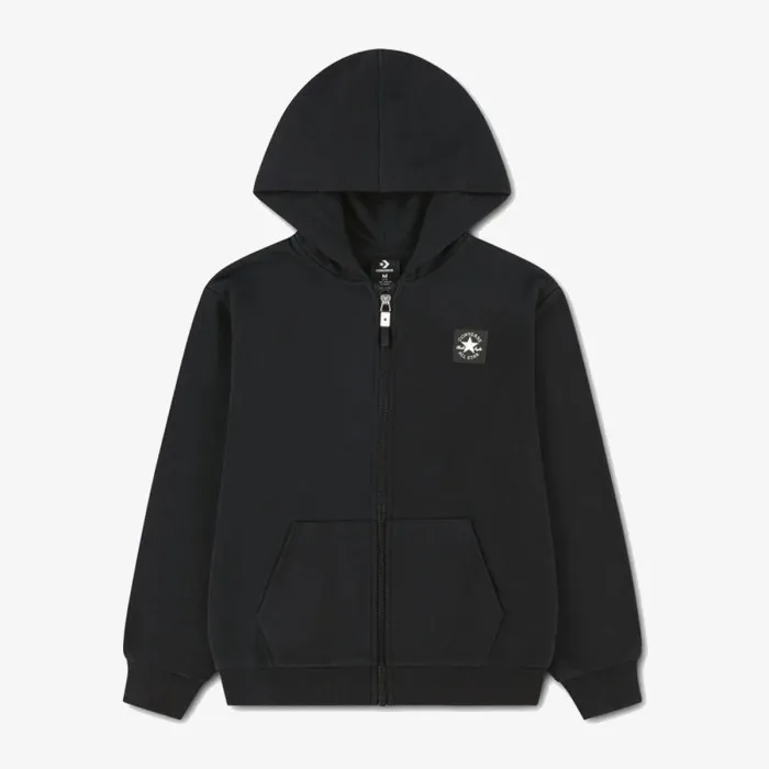 CONVERSE CNVB VARCITY ZIP FRONT HOODIE 