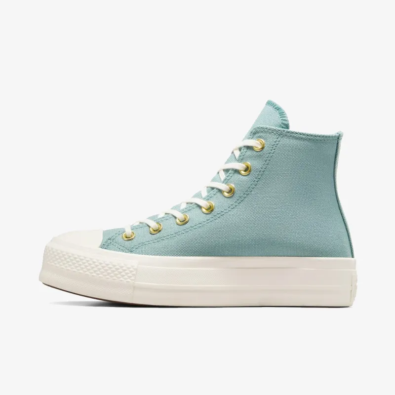 CONVERSE CHUCK TAYLOR ALL STAR LIFT PLATFORM GOLD 