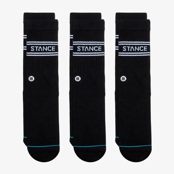 A556D20SRO-BLK STANCE BASIC  3 PACK CREW 
