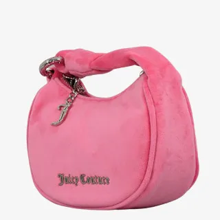 JUICY COUTURE Blossom Micro Hobo Polyester Super Pink 