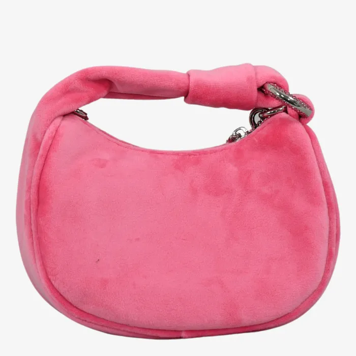 JUICY COUTURE Blossom Micro Hobo Polyester Super Pink 