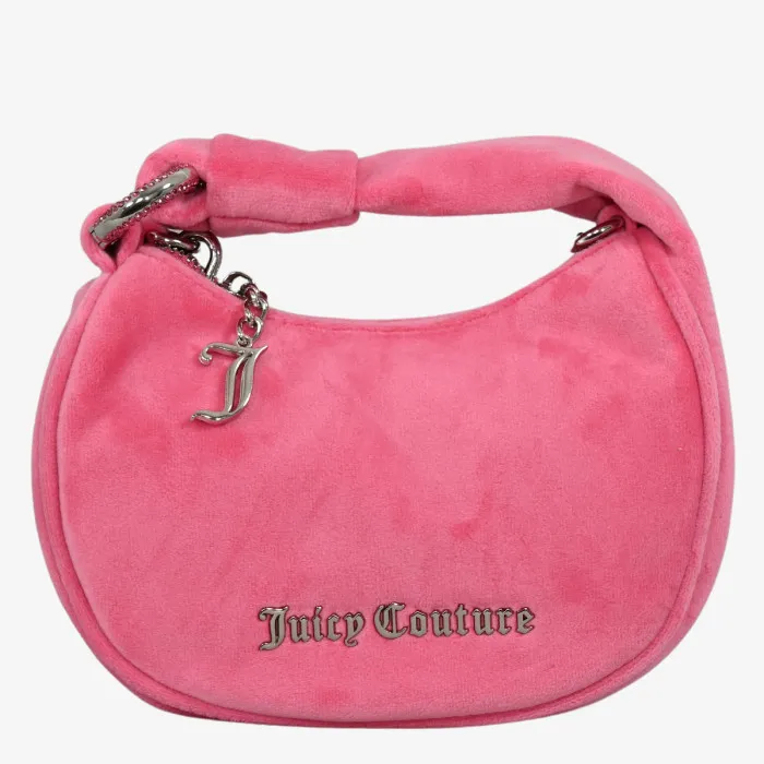 JUICY COUTURE Blossom Micro Hobo Polyester Super Pink 