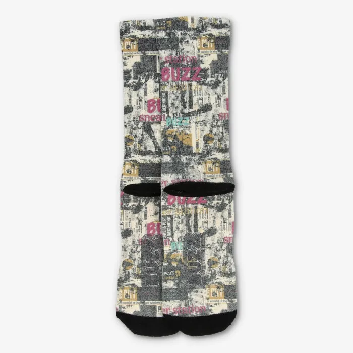 BUZZ MAGAZINE SOCKS 