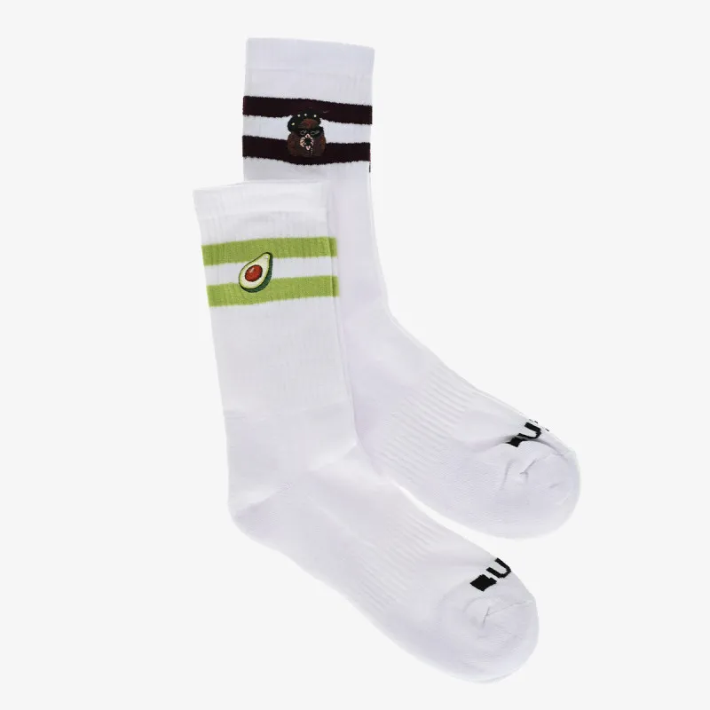 BUZZ W STRIPE SOCKS 
