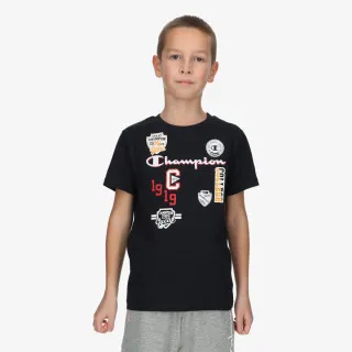 CHAMPION BOYS PATCH T-SHIRT