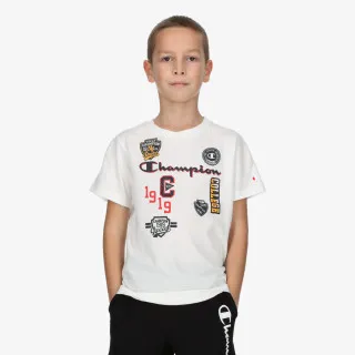 CHAMPION BOYS PATCH T-SHIRT