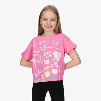 GIRLS GRAFFITI T-SHIRT 