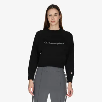 CHAMPION WHITE TAPE CREWNECK 