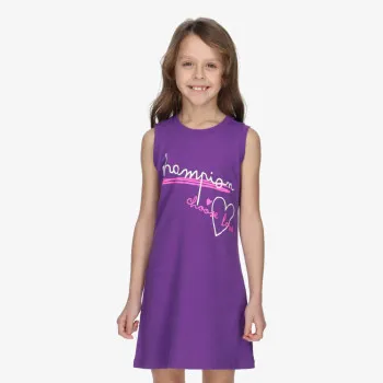 CHAMPION DRAWING LOGO DRESS 