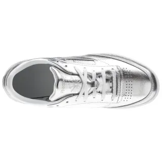 Reebok CLUB C 85 S SHINE SILVER/WHITE