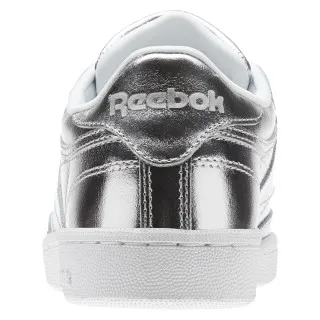 Reebok CLUB C 85 S SHINE SILVER/WHITE