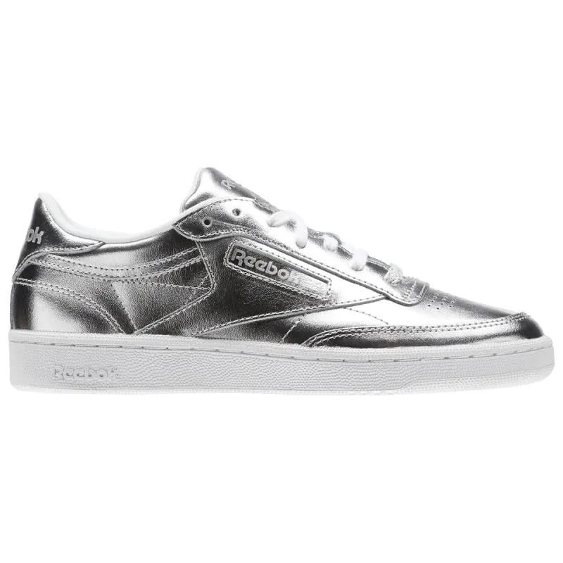 Reebok CLUB C 85 S SHINE SILVER/WHITE