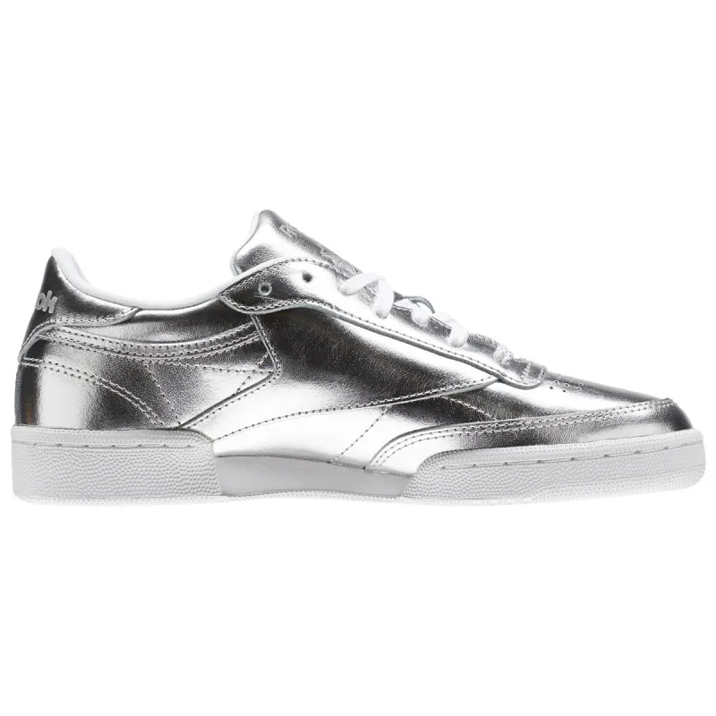 Reebok CLUB C 85 S SHINE SILVER/WHITE