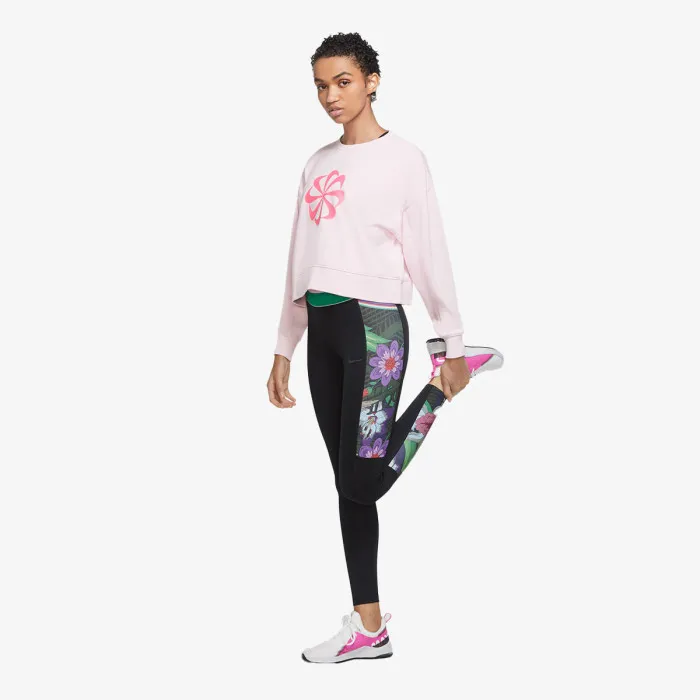 Nike W NK ICNCLSH DRY FLC PT TP GD 