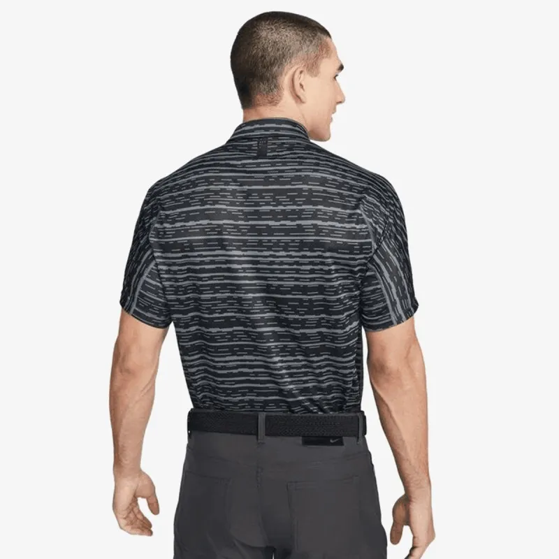 Nike ADV TIGER WOODS MEN'S STRIPED GOLF POLO 
