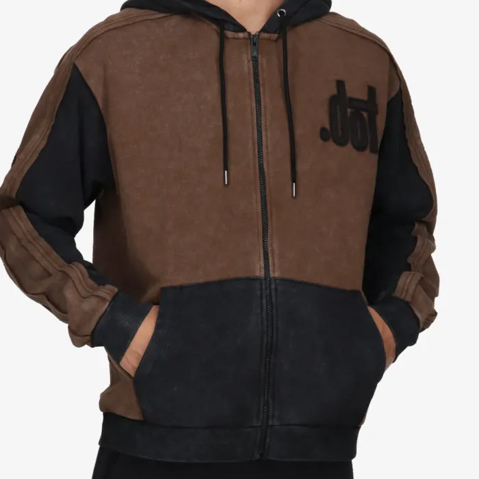 DOT DOT MENS FULL ZIP HOODY 