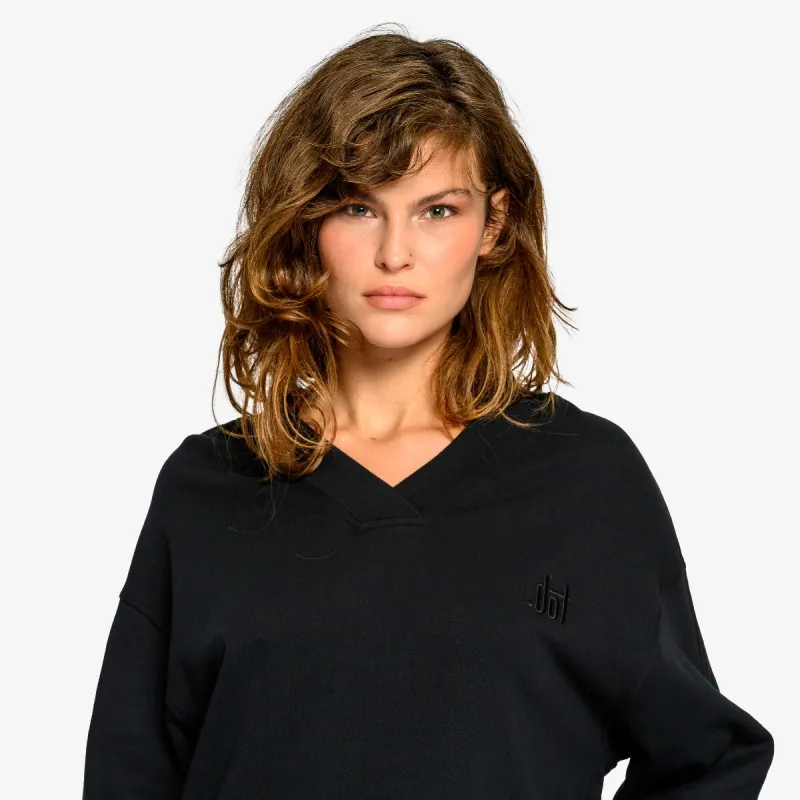 DOT DOT LADIES V NECK SWEATSHIRT 