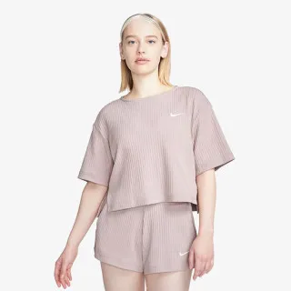 Nike W NSW RIB JRSY SS TOP 