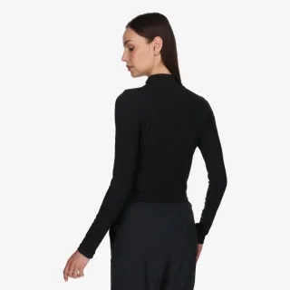 Nike W NSW ESSNTL RIB MOCK LS TOP 