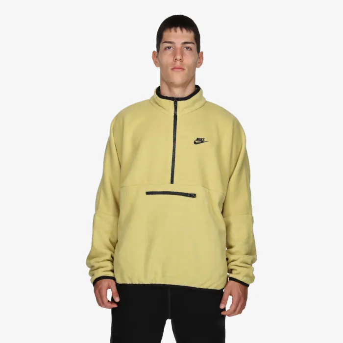 Nike M NK CLUB+ PLR LS HZ TOP 