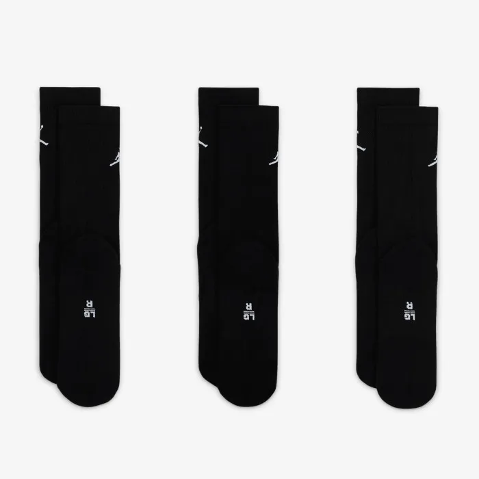 Nike U J EVERYDAY CUSH POLY CREW 3PR -  144 