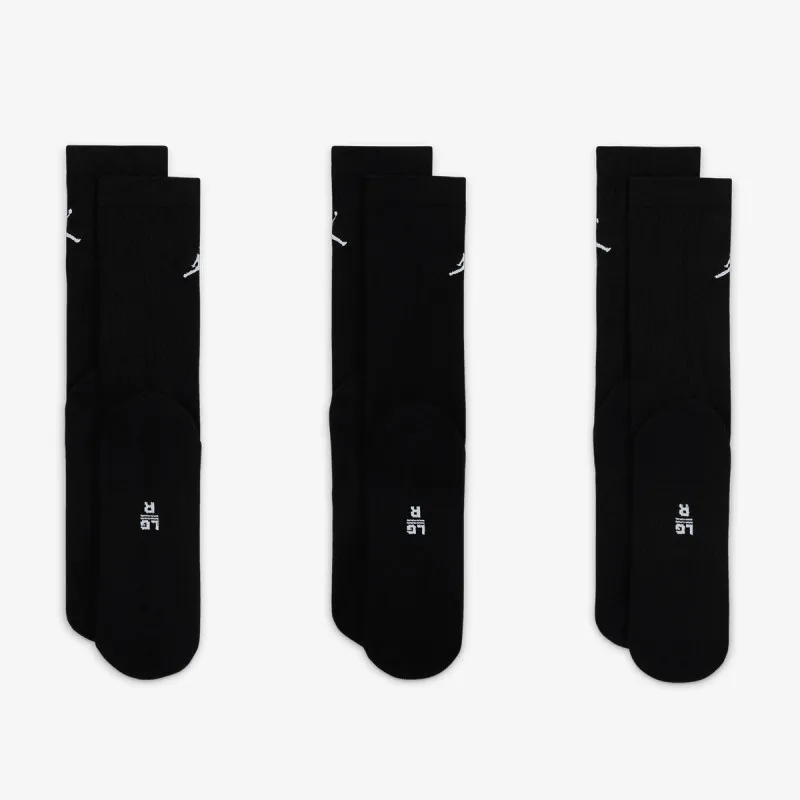 Nike U J EVERYDAY CUSH POLY CREW 3PR -  144 