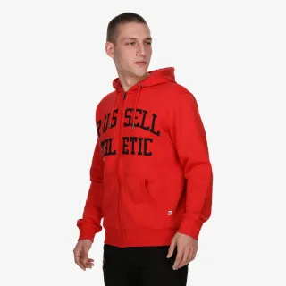 RUSSELL ATHLETIC ICONIC-ZIP THROUGH HOODY