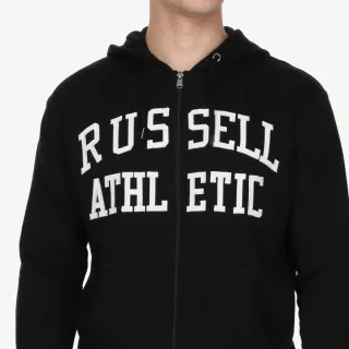 RUSSELL ATHLETIC ICONIC ZIP THROUGH HOODY SWEAT