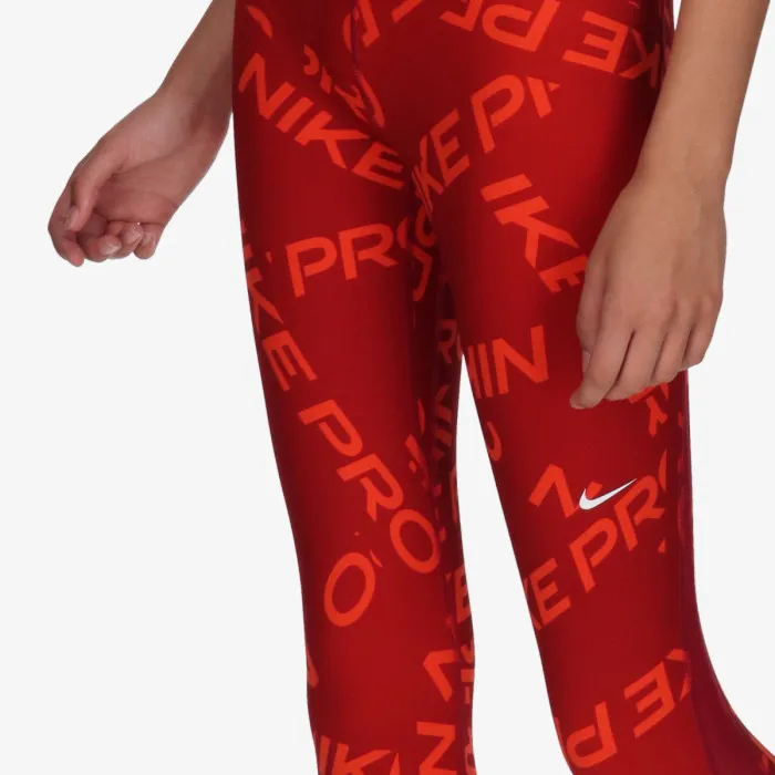 Nike W NP DF MR 7/8 TGHT AOP 