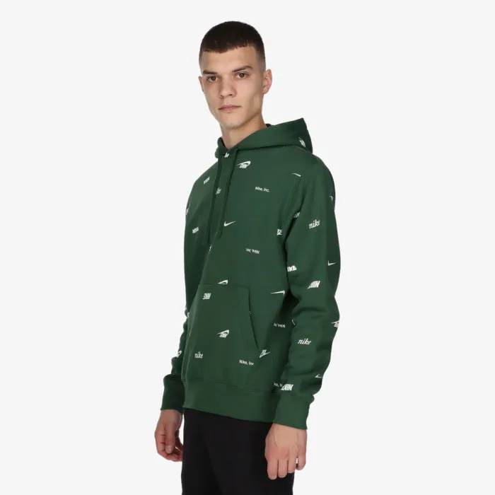 Nike M NK CLUB+ BB PO AOP HOODIE 