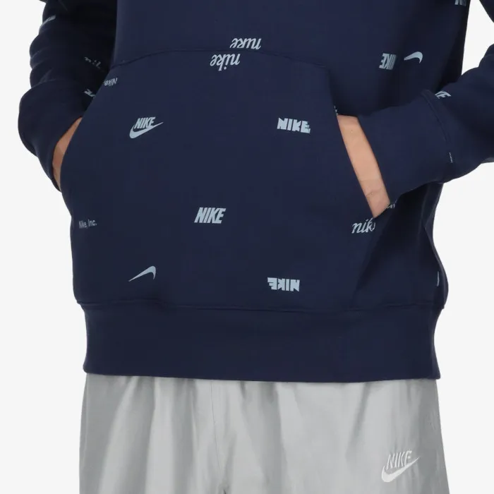 Nike M NK CLUB+ BB PO AOP HOODIE 