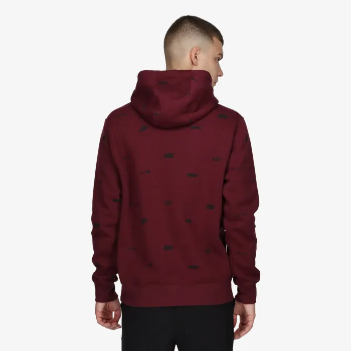 Nike M NK CLUB+ BB PO AOP HOODIE 