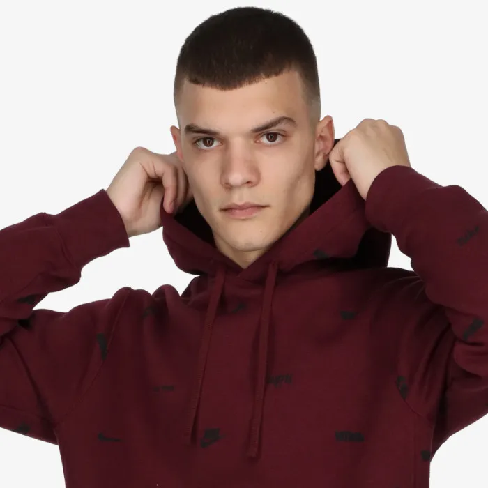 Nike M NK CLUB+ BB PO AOP HOODIE 